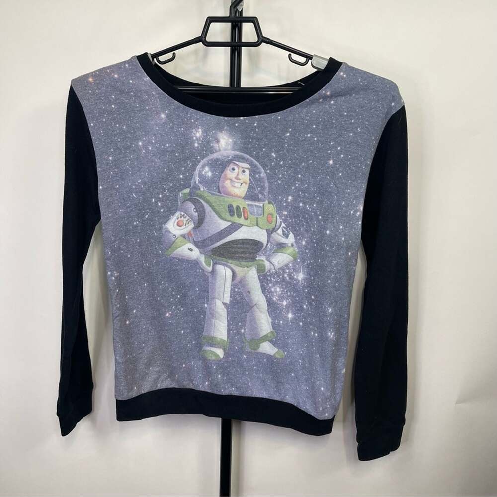 Disney Pixar Toy Story Buzz Lightyear Long Sleeve Shirt Size XS Women’s